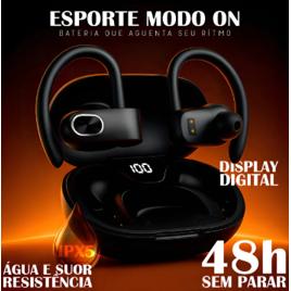 Fone Ouvido Bluetooth A Prova Dagua 5.3 Profissional Sem Fio