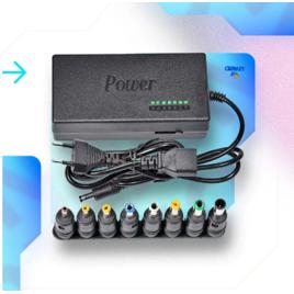 Fonte Carregador Notebook Universal 12v - 24v 120w Laptop Compatível Lenovo Dell 9 Pinos - Crowley