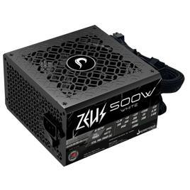 Fonte Gamer Rise Mode Zeus, 500W, 80 Plus White, PFC Ativo, Preto - RM-PSU-01-WT-500