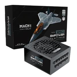 Fonte MACH1 EMPOWER, 1250W, Cybenetics Platinum, Modular, PFC Ativo, Preto