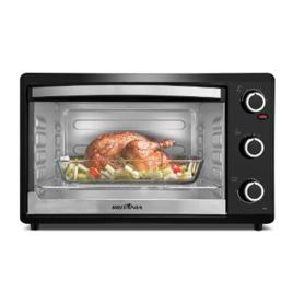 Forno Elétrico Britânia 44L Preto Dupla Resistência 1500W 127V