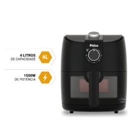 Fritadeira Air fryer philco 4l redstone 1500w paf40a Cor Preto