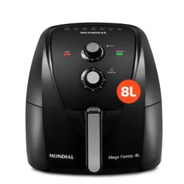 Fritadeira Sem Óleo Air Fryer 8L, Mondial, 1900W - AFN-80-FB