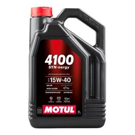 Galão 4l Motul 4100 Syn-nergy 15w-40 Óleo Motor Sintético