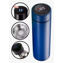 Garrafa Térmica VDQ Aço Inoxidável Com Termômetro Digital De 500ml