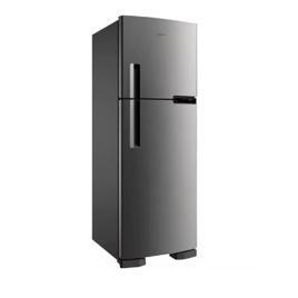 Geladeira Brastemp Frost Free Duplex 375L Inox com - Compartimento Extrafrio Fresh Zone
