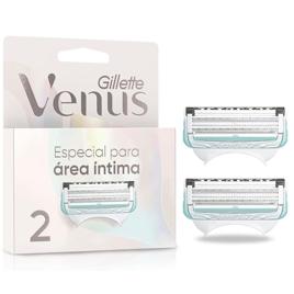 Gillette Venus para Área Íntima, Carga para Aparelho de Depilação Íntima 2 Unidades