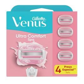 Gillette Venus Spa Carga para Aparelho de Depilação com Barras Umectantes 4 Unidades