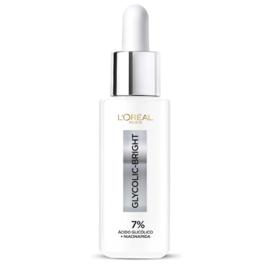 Glycolic Bright L'Oréal Paris, Sérum Facial Anti-Marcas com Ácido Glicólico e Niacinamida, Reduz Marcas de Acne e Idade, 30ml