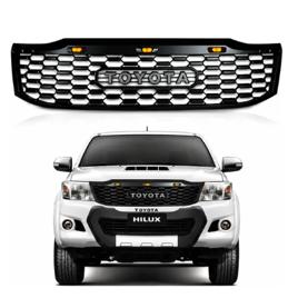 Grade Frontal Toyota Hilux 2012 2013 2014 2015 Com Leds Top