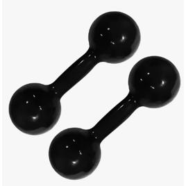 Halter Peso 1kg Bola Emborrachado
