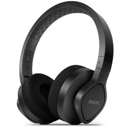 Headphone Sport Bluetooth Philips, TAA4216BK/00, Até 35 horas de bateria, Resistente à Água e Poeira, Preto