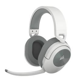 Headset Gamer Sem Fio Corsair HS55, 7.1 Surround, Driver 50mm, Wireless, Branco