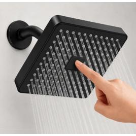 Heemli Ducha Chuveiro Alta Autolimpante Articulável Quadrada