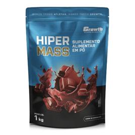 Hiper Mass 1kg Growth Supplements - Sabor Chocolate