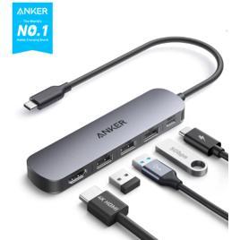 Hub USB C 5 Portas em 1 Anker Dock Station