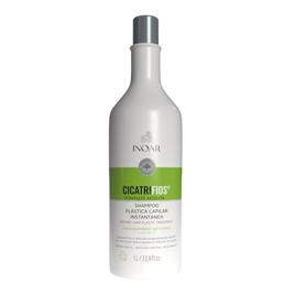 Inoar, Cicatrifios, Shampoo Reconstrutor, Hidratação Profunda e Redução de Volume, Pantenol, Creatina Vegetal e Rejucomplex®, Vegano – Para Cabelos Danificados ou Quebradiços, 1L