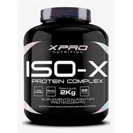 Iso-x Whey Protein Complex 2kg Xpro Nutrition Sabor Morango