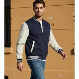 Jaqueta College Liso Colegial Blusa Americana Moda Inverno