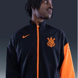 Jaqueta Corinthians Nike Total 90 Essential Anthem III Masculina