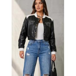 Jaqueta De Couro Better College Feminina Inverno Frio Luxo