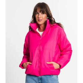 Jaqueta Feminina Com Capuz Endless Rosa