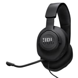 JBL, Fone de Ouvido Com Fio, Quantum 100M2, Headset Gamer, Over Ear, Microfone Removível - Preto