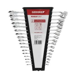 Jogo Chave Combinada 17 Pecas 6 a 22mm Gedore Red