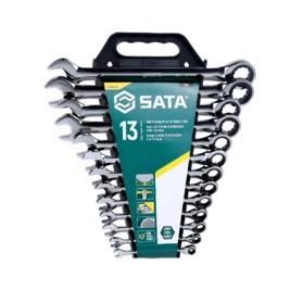 Jogo Chave Combinada Catraca 1/4 A 1 13 Pçs St09040g Sata