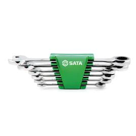 Jogo Chave Combinada Catraca 8 A 19mm 6 Pçs Sata