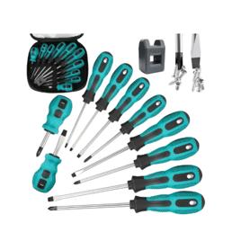 Jogo Chave Fenda Profissional Isolada Philips Imantada 10pcs