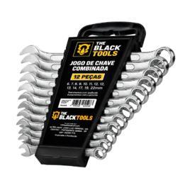Jogo Chave Combinada Boca Estrela 6 A 22mm Resistente 12 Pcs