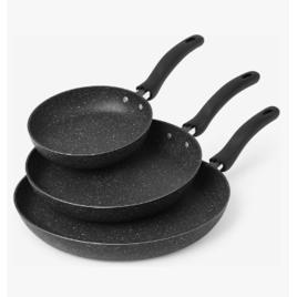 Jogo De Frigideiras Francesas 3 Peças 14 18 24cm