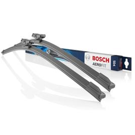 Jogo de Palhetas Dianteiras Bosch Aerofit SD4 – Limpador de Para-brisa com Grafite, 22" 550 mm e 16" 400 mm