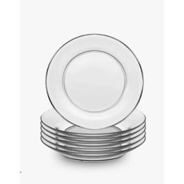 Jogo De Pratos Fundos Cedar Glass Kit 12 Pratos Em Vidro Almoço E Jantar
