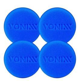Kit 4 Aplicador Espuma Automotivo Cera Plástico Pneus Vonixx