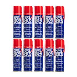 Kit 10 Descarbonizante Limpa Carburador Bico Injetores