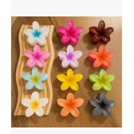 Kit 12 Presilha Flor Prendedor Blogueira Piranha Tendencia Variadas