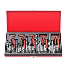 Kit 131 Peças Helicoil Reparo Rosca Postiça M5-m12
