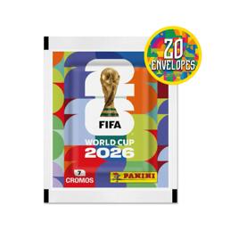 Kit 140 Figurinhas Do Álbum Copa Do Mundo 2026 - 20 Envelopes