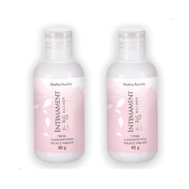 Kit 2 Creme Clareador Axila Virilha Intimament Abelha Rainha