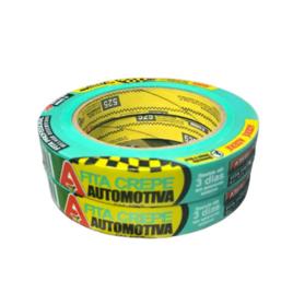 Kit 2 Fita Crepe Automotiva Adere Verde 18mm x 50m