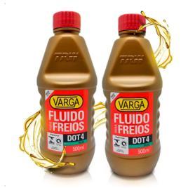 Kit 2 Fluido De Freio Oleo Dot4 Varga Trw 500ml