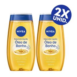 Kit 2 Sabonete Líquido Óleo De Banho 200ml Nivea