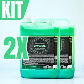 Kit 2 Shampoo Cera Carnauba Apool Concentrado 5l Speed Crazy