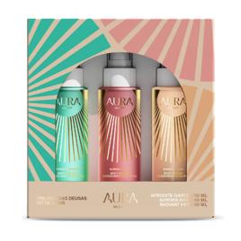 Kit 3 Body Splash Aura Jade Picon Trilogia Deusas 60ml Cada