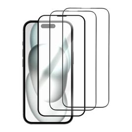 Kit 3 Película Vidro 3d Para iPhone 15 15 Pro 15 Pro Max