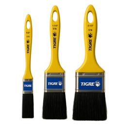 Kit De 3 Trincha Esmalte E Oleo Ref 519 Tigre