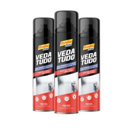 Kit 3 Vedatudo Impermeabilizante Reparador Instantâneo Spray