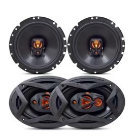 Kit 4 Alto Falantes Interno Jbl 6 Pol + 69 Pol 300w Rms Real